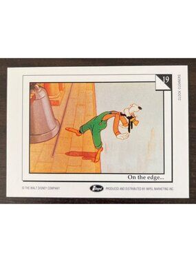 10 For $5 1991 Impel Walt Disney #19 Trading Cards Clock Cleaners On The Edge